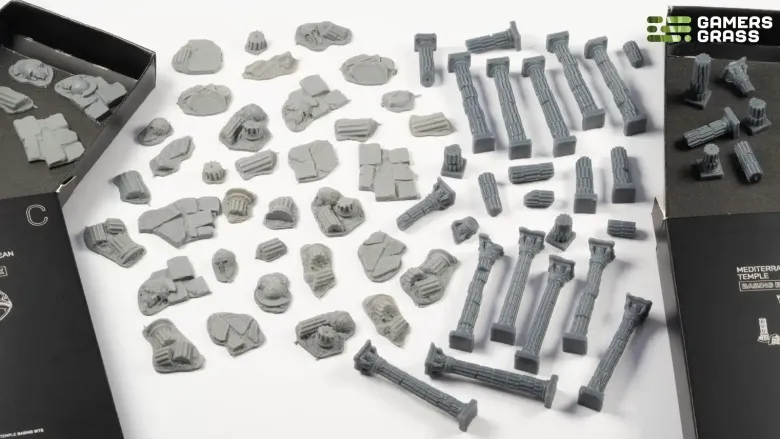 Gamers Grass: Basing Box - Mediterranean Temple