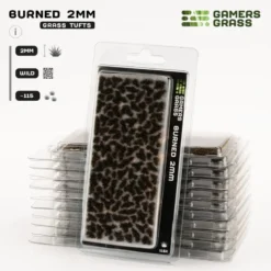 Gamers Grass: Burned Tuft (2mm)