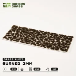 Gamers Grass: Burned Tuft (2mm)