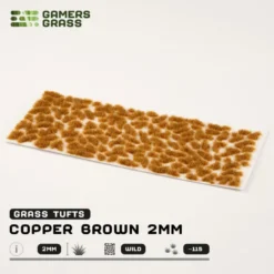 Gamers Grass: Copper Brown Tuft (2mm)
