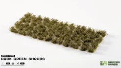 Gamers Grass: Dark Green Shrubs