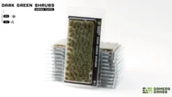 Gamers Grass: Dark Green Shrubs