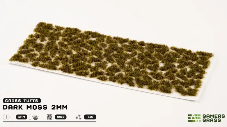 Gamers Grass: Dark Moss (2mm)