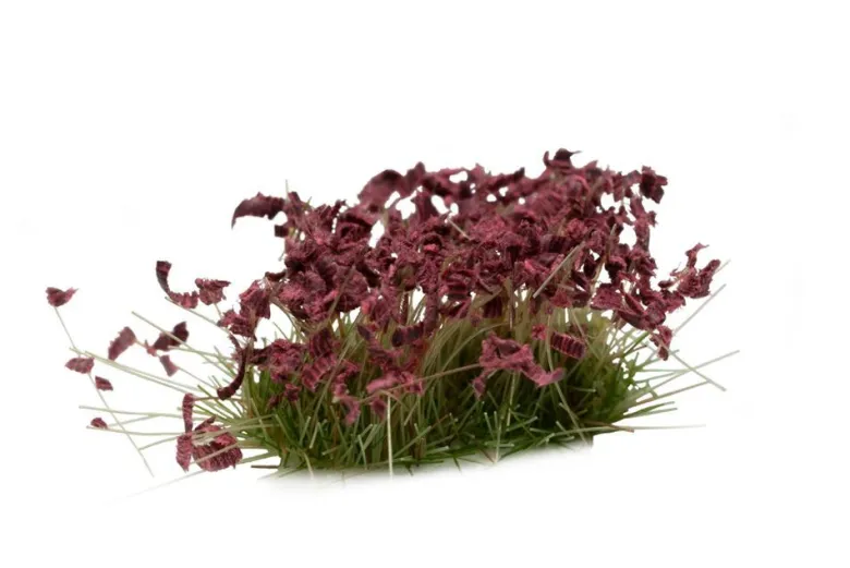 Gamers Grass: Dark Purple Flowers Tuft