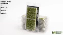 Gamers Grass: Green Tuft (4mm) - wild