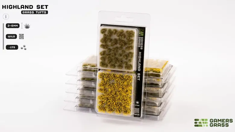 Gamers Grass: Highland Tuft Set