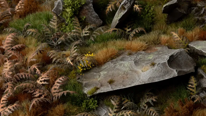 Gamers Grass: Laser Plants - Dry Bracken