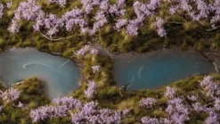 Gamers Grass: Lavender Flowers Tuft
