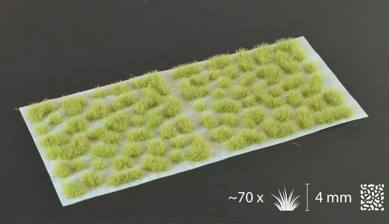 Gamers Grass: Light Green Tuft (4mm)