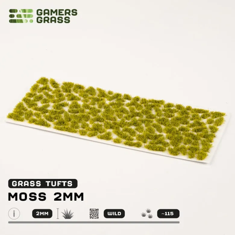 Gamers Grass: Moss Tuft (2mm)