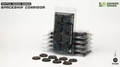 Gamers Grass: Spaceship Corridor Bases, Round 32mm