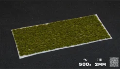 Gamers Grass: Tiny Dark Moss Tuft (2mm)