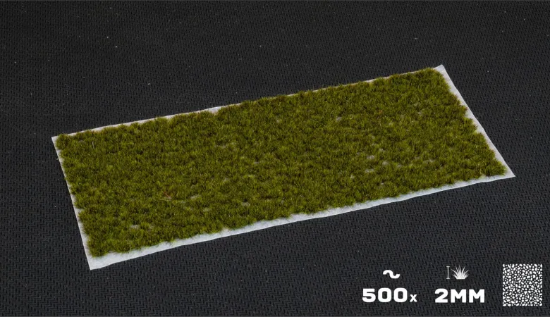 Gamers Grass: Tiny Dark Moss Tuft (2mm)