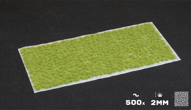 Gamers Grass: Tiny Light Green Tuft (2mm)