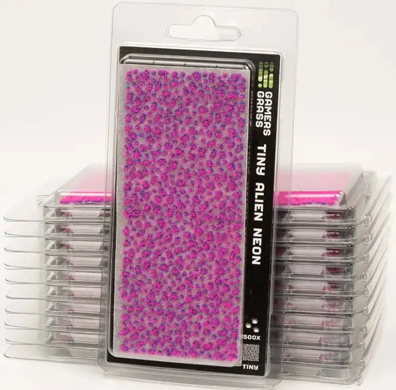 Gamers Grass: Tiny Tuft Alien Neon (2mm)
