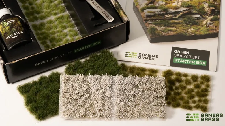 Gamers Grass: Tuft Starter Box - Green Grass