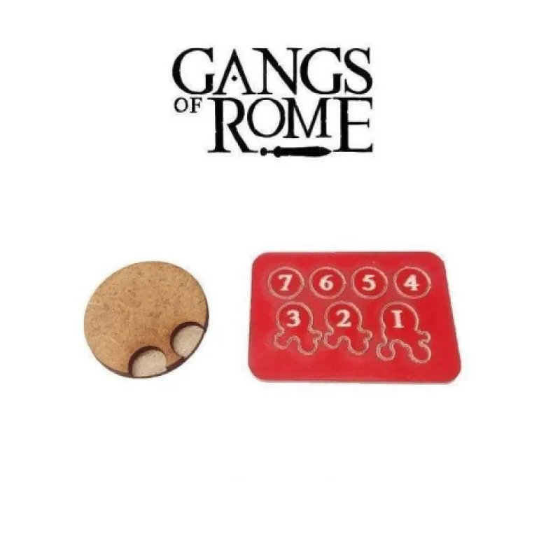 Gangs of Rome - Jigsaw Base & 7 Flesh Markers