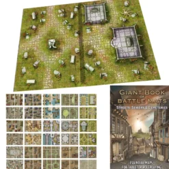 Giant Book of Battle Mats Streets, Sewers & Cemeteries