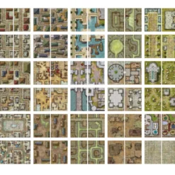 Giant Book of Battle Mats Streets, Sewers & Cemeteries