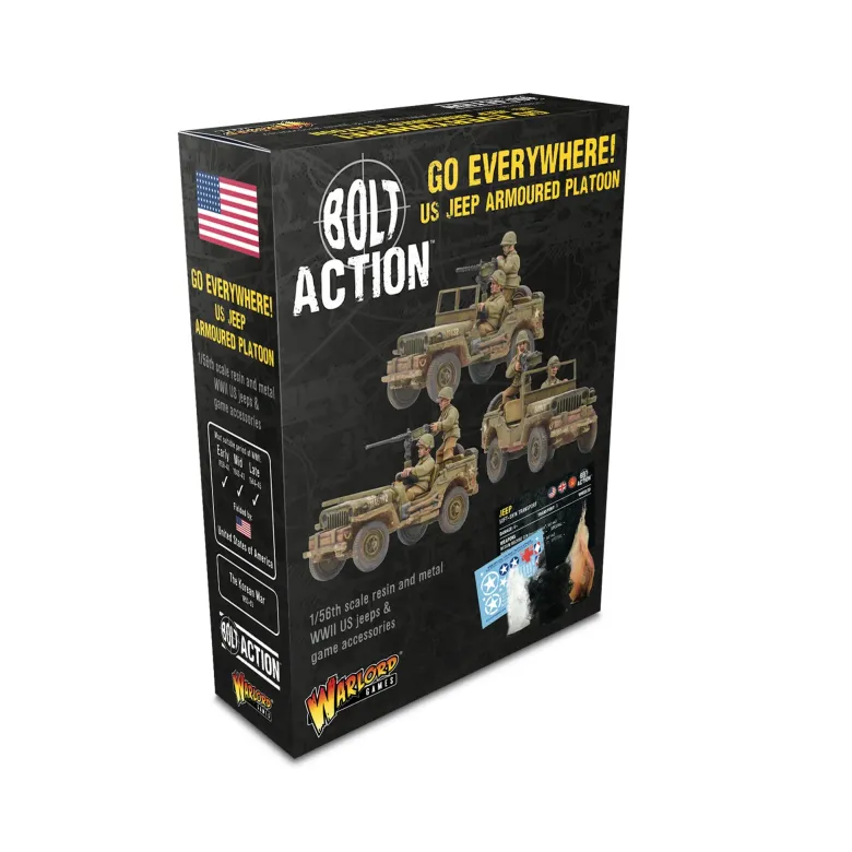 Go Everywhere! US Jeep Armoured Platoon
