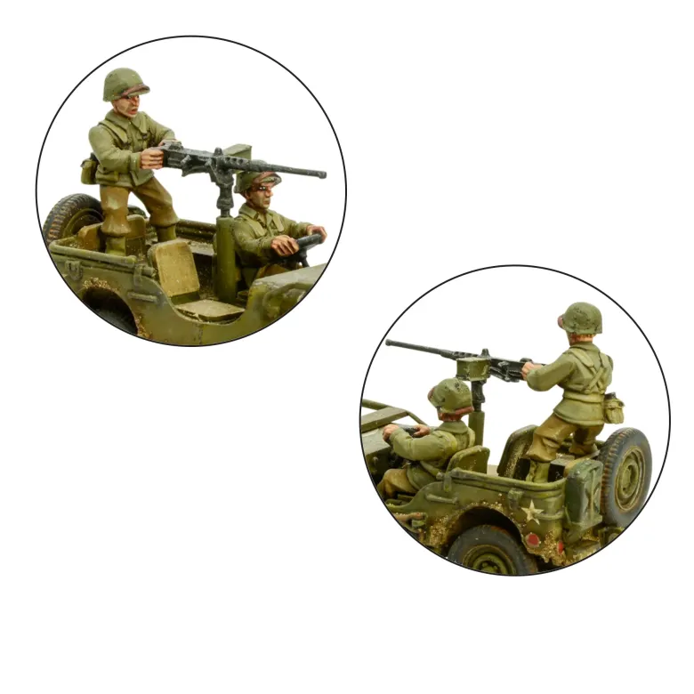 Go Everywhere! US Jeep Armoured Platoon
