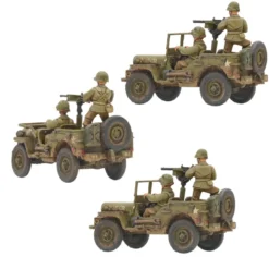 Go Everywhere! US Jeep Armoured Platoon