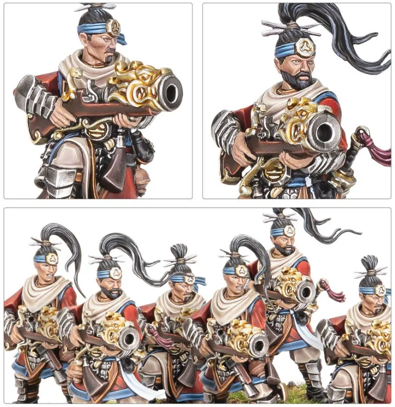 Grand Cathay - Iron Hail Gunners & Crane Gunner Teams