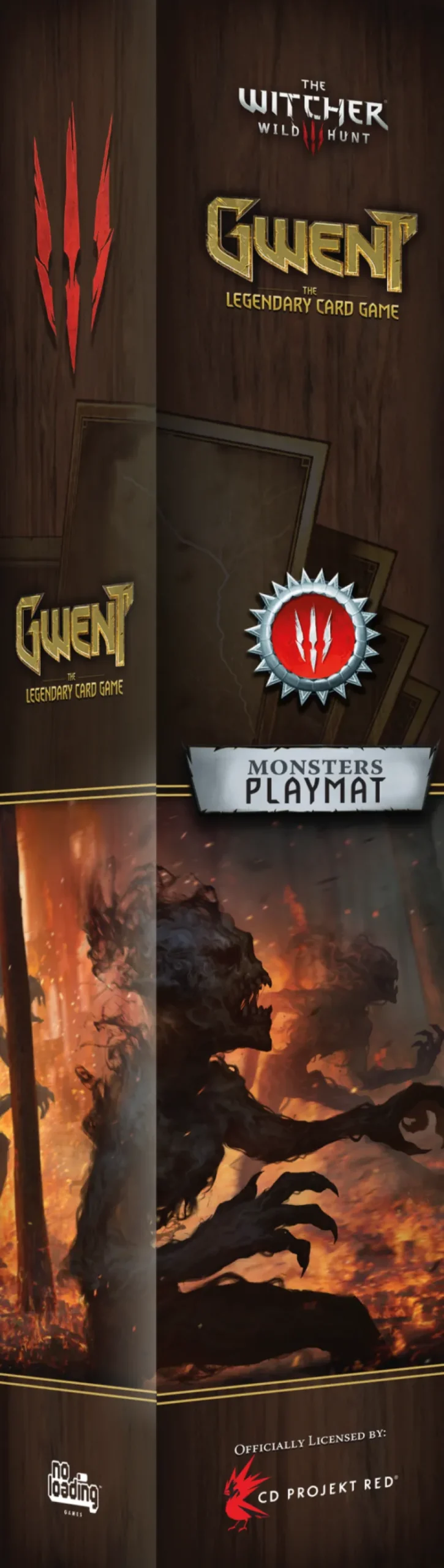 Gwint: Legendarna Gra Karciana - Playmat - Monsters