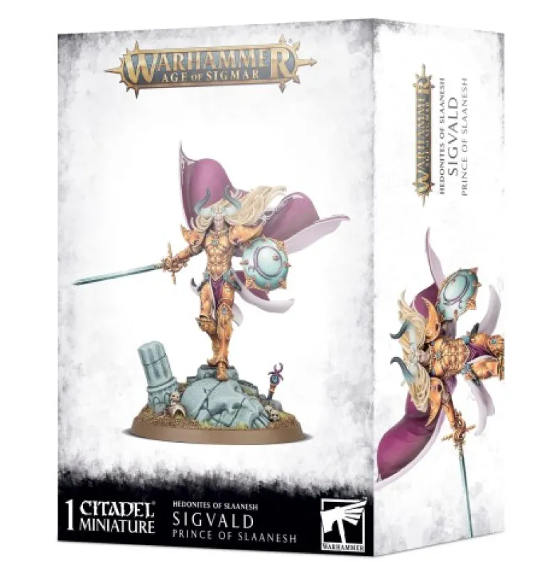 Hedonites of Slaanesh: Sigvald Prince of Slaanesh