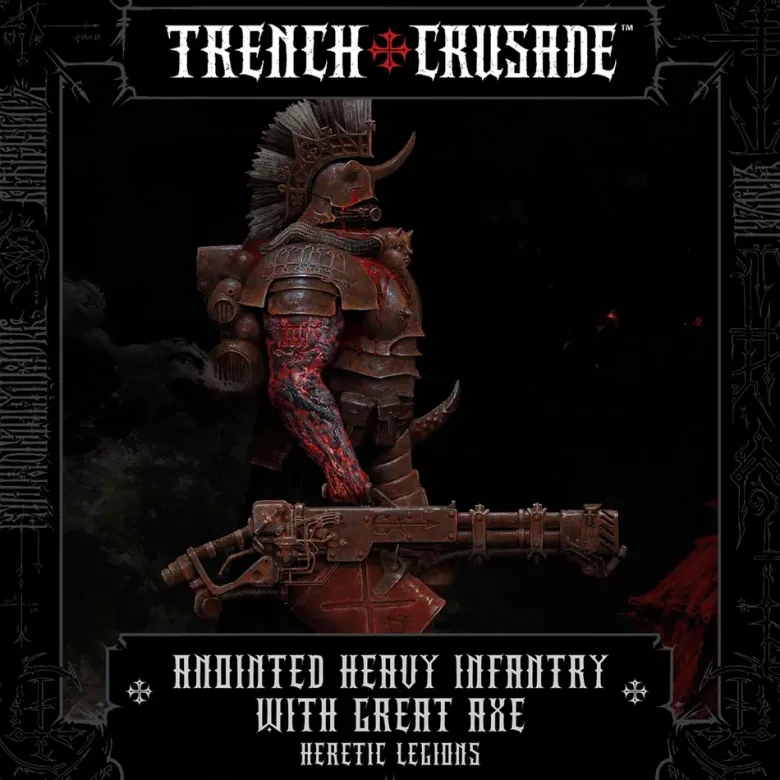 Heretic Legions Anointed Heavy Infantry with Great Axe