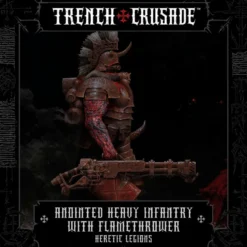 Heretic Legions Anointed Heavy Infantry with Heavy Flamethrower