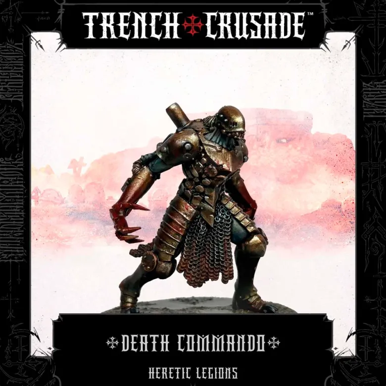Heretic Legions Death Commando with Tartarus Claws
