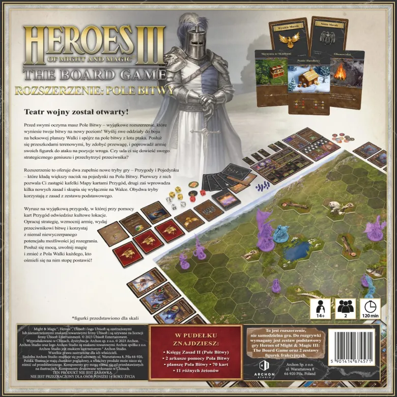 Heroes of Might and Magic III: Pole bitwy