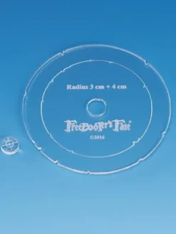 High-Angle Fire Weapon Template, 4 cm radius