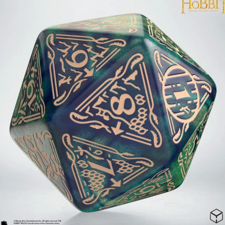 Hobbit Spindown K20 - Kość TCG Jumbo: Tideborn