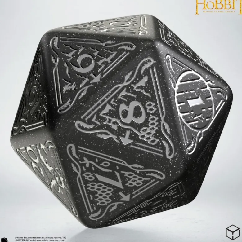 Hobbit Spindown K20 - Kość TCG Jumbo: Umbral