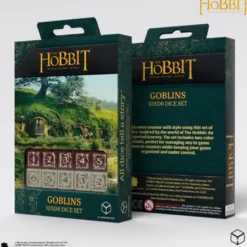 Hobbit Zestaw Kości 10x K6 - Gobliny