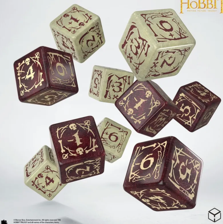 Hobbit Zestaw Kości 10x K6 - Gobliny