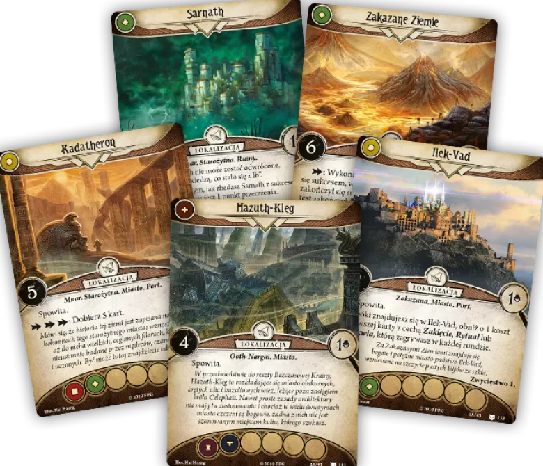 Horror w Arkham LCG: Poszukiwania Kadath