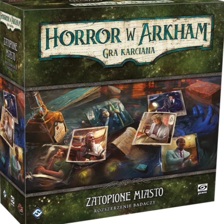 Horror w Arkham LCG: Zatopione Miasto - Rozszerzenie Badaczy