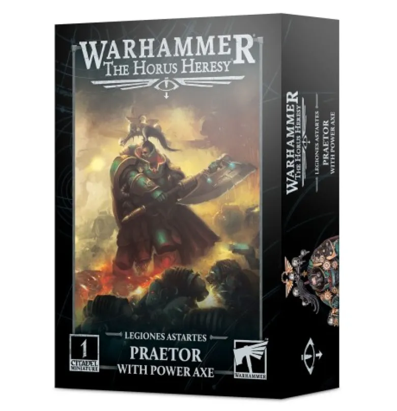 Horus Heresy: Legion Praetor with Power Axe