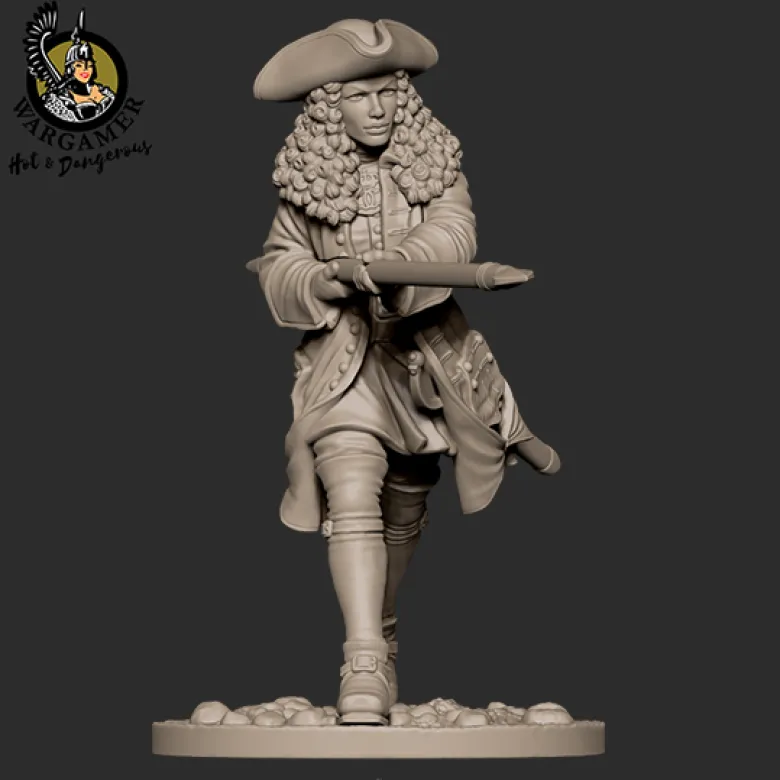 Hot & Dangerous: Astrid from Swedish infantry (28 mm)