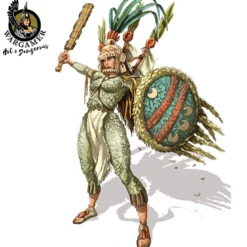 Hot & Dangerous: Atotoztli, the Aztec Warrior (54 mm)