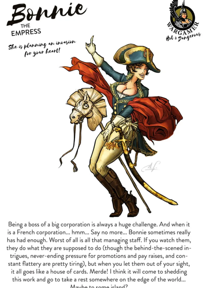 Hot & Dangerous: Bonnie, the Empress (28mm)