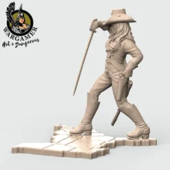 Hot & Dangerous: Dixie from the Confrederate Cavalry (54mm)