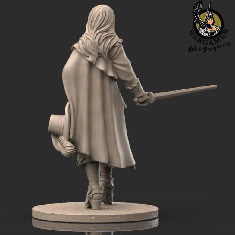 Hot & Dangerous: Eloise the Musketeer (54mm)
