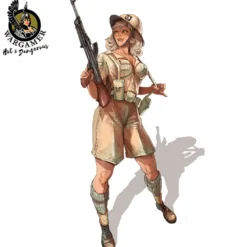 Hot & Dangerous: Emma, the Desert Rat (28 mm)