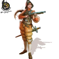 Hot & Dangerous: Francesca the Conquistador (28 mm)