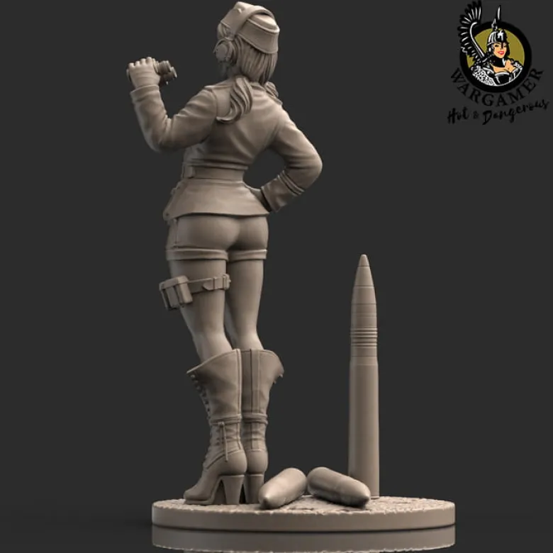 Hot & Dangerous: Hedwig from the Africa Corps (28mm)