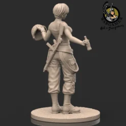 Hot & Dangerous: Jane the US Paratrooper (28mm)